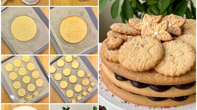 Çikolatalı dev kurabiye pasta 