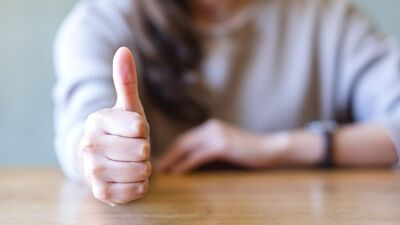 Başparmağınıza üfleyin ve...