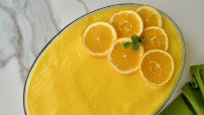 Portakallı tiramisu