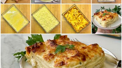 Lazanyadan pratik su böreği