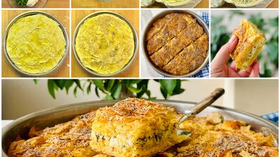 Peynirli tepsi böreği 