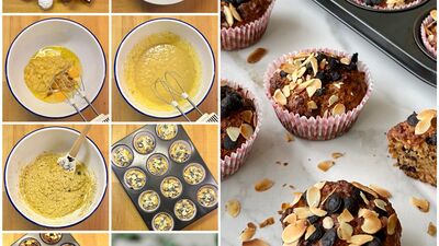 Çikolatalı muzlu muffin