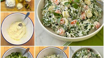 Patatesli havuçlu semizotu salatası