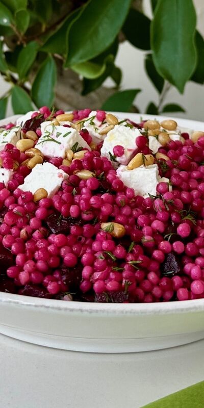 Pancarlı kuskus salatası