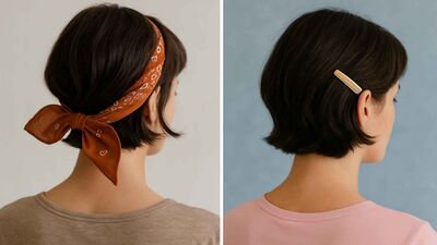 Kısa saçla kullanabileceğiniz aksesuarlar