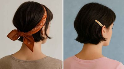  Kısa saçla kullanabileceğiniz aksesuarlar