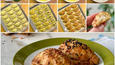 Dereotlu peynirli poğaça 