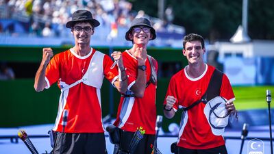 Tarihimizde ilk:Okçuluk Erkek takımına bronz madalya