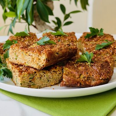 Tahinli kabaklı ekmek
