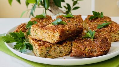 Tahinli kabaklı ekmek 