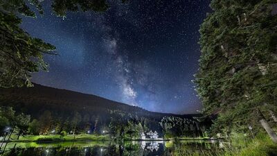 Türkiye'den meteor yağmuru manzaraları