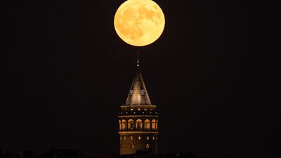 Türkiye'den 'Süper Mavi Ay' mazaraları