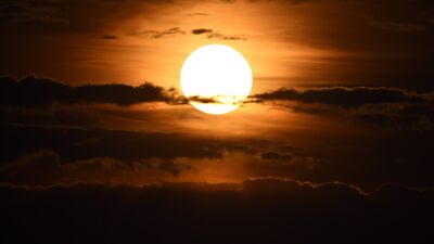 Türkiye'den Ay Tutulması manzaraları