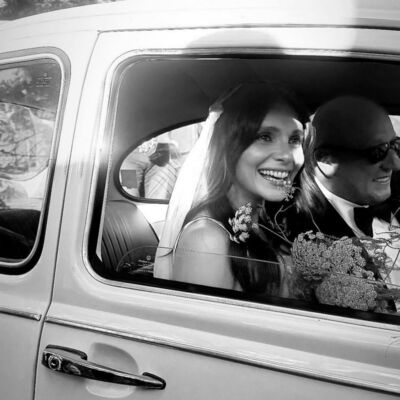 Serkan Keskin ile Meriç Aral'ın düğününden kareler