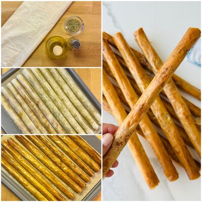 Baklava yufkasıyla pratik galeta tarifi 