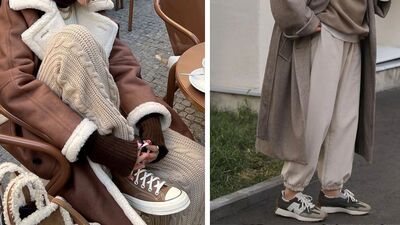 Kışın sneaker nasıl giyilir?