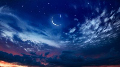 1 Aralık Yay burcunda Yeniay