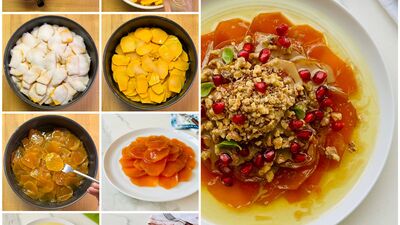 Ege usulü bal kabağı tatlısı 