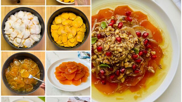 Ege usulü bal kabağı tatlısı 