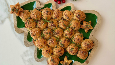 Çam ağacı milföy börek