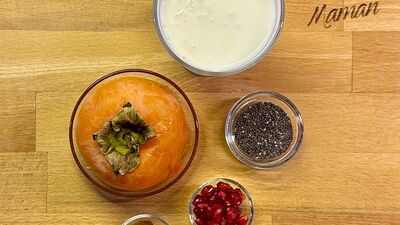 Trabzon hurmalı zerdeçallı smoothie