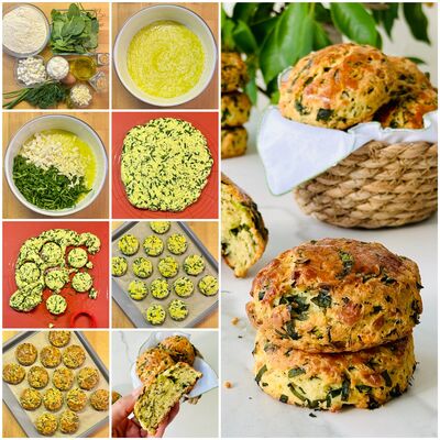 Ispanaklı peynirli çörek