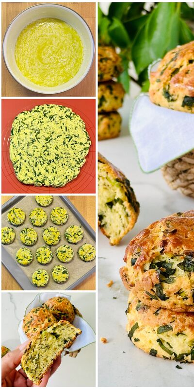 Ispanaklı peynirli çörek