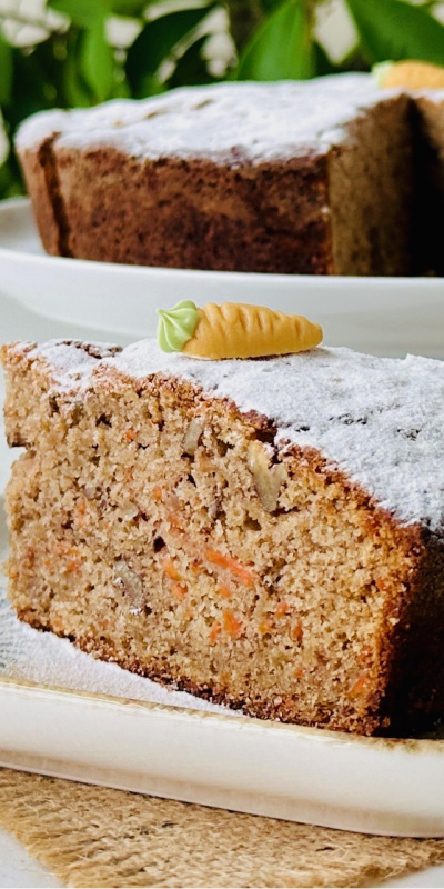 Elmalı havuçlu cevizli kek