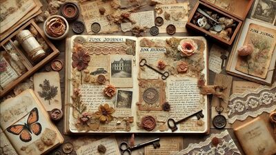 Ruhun güncesi: Junk journal