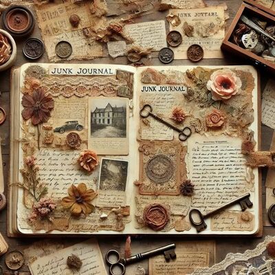 Ruhun güncesi: Junk journal