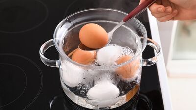 En lezzetli yumurta 32 dakikada pişiyor