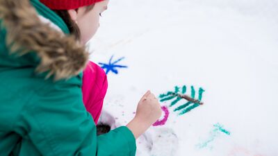 Çocuklar için kar aktiviteleri