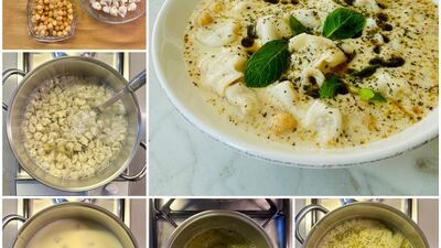 Yoğurtlu mantı çorbası 