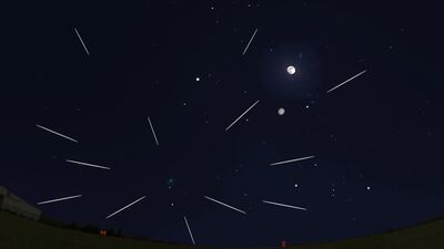 Gökyüzünde "Gülen yüz" hizalanması!