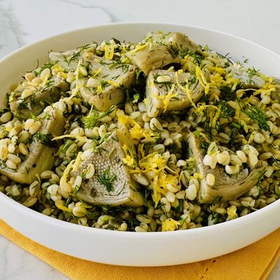 Enginarlı bulgur pilavı 