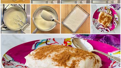 Damla sakızlı yalancı tavuk göğsü tatlısı