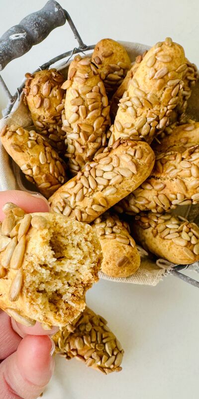 Ay çekirdekli glutensiz çubuklar 
