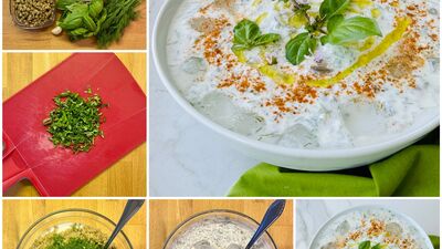 Kinoalı mercimekli soğuk çorba