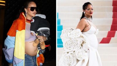 Rihanna'nın hamilelik stili