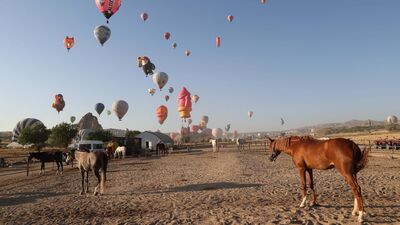 Kapadokya'da Balon Festivali başladı