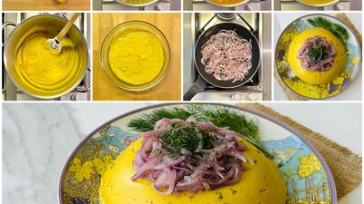 Kırmızı mercimekli fava