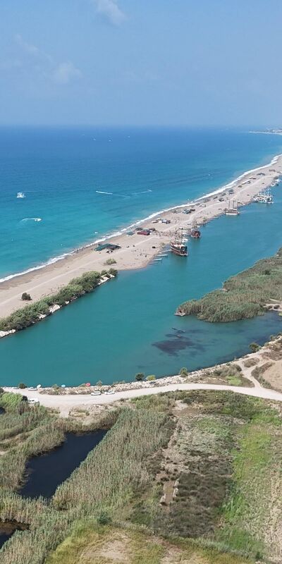 Manavgat’ta mavi yolculuk