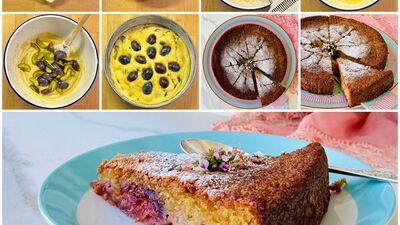 Mürdüm erikli sonbahar keki