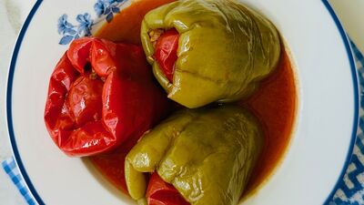 Etli biber dolması 