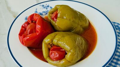 Etli biber dolması 