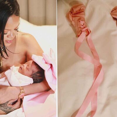 Rihanna ve kızı Rocki Irish