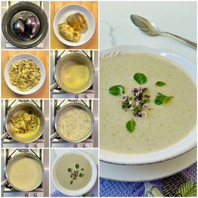 Köz patlıcan çorbası 