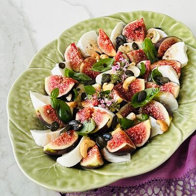İncir &amp; mozarella salatası 