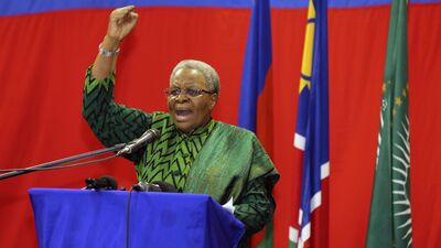 Namibya kadın yöneticilerle tarihe geçti