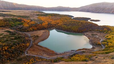 Nemrut Kalderası'nda renk cümbüşü
